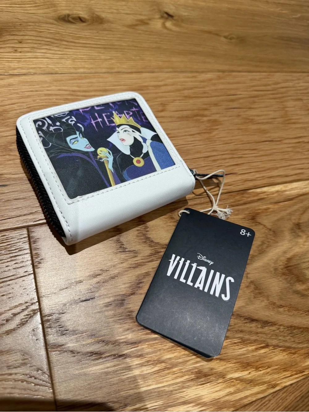 NWT Loungefly Disney Villains Club Zip-Around Wallet